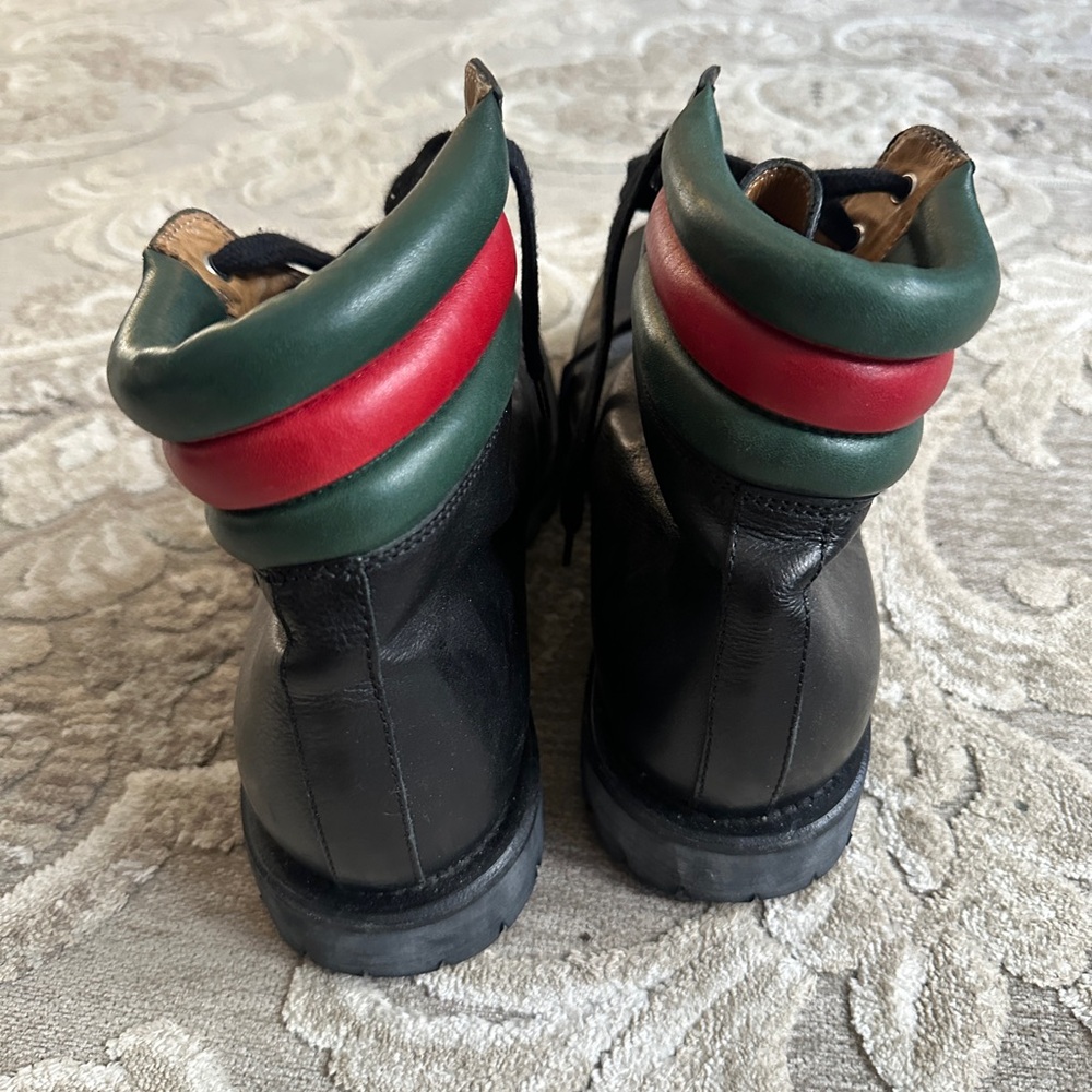 Gucci High Top Men’s leather boot - Picture 4 of 5